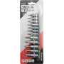 Набір торцевих головок 1/4" і 3/8" з насадками TORX Т8 - Т55 YATO, 12 шт YT-04331