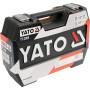 Набор головок торцевых 1/2" М10-24 мм с инструментами YATO, 20 шт YT-3869