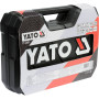 Набір головок торцевих 1/2" 1/4" з інструментами YATO, 94 шт. YT-12681