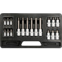 Набір головок торцевих 1/2" 1/4" "TORX" T10-T60 YATO, 18 шт. YT-7751