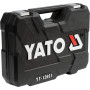 Набір головок торцевих 1/4" 3/8" 1/2" з інструментами YATO, 82 шт. YT-12691
