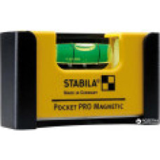 Мінірівень STABILA Pocket PRO Magnetic магнітний 7х2х4 см 1 капсула тримач на ремінь 17953