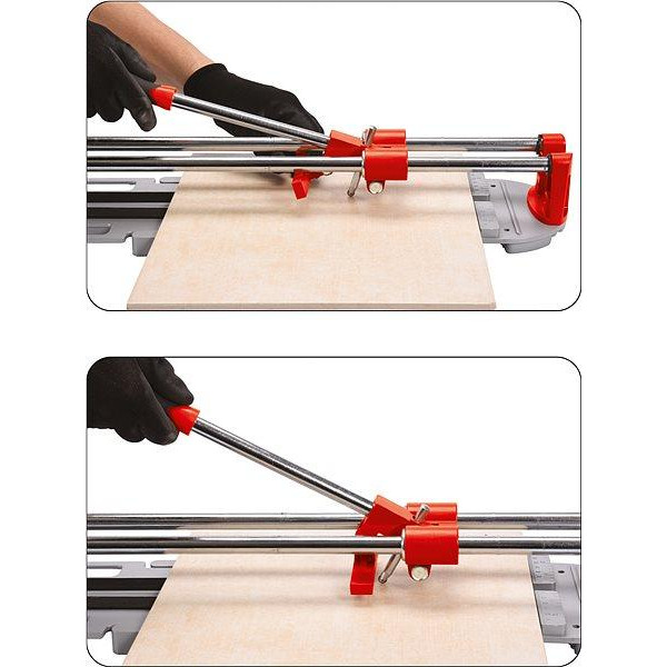 Плиткоріз ручний YATO 400 мм із 2 напрямками та повзунком на підшипниках YT-37034
