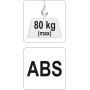 Ручка для перенесення г/к плит YATO пластикова ABS, 375 мм YT-37444