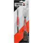 Шпатели штукатурные 2 сторонние YATO, 8х192 мм и 26х254 мм, 2 шт YT-52780