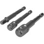 Держатели-адаптеры торцевых головок 1/4" YATO 1/4" 3/8" 1/2" 3 шт YT-04685