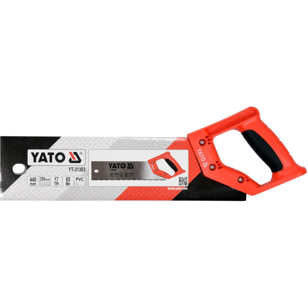 Ножівка для різання ПВХ і пластику YATO, 440/350 мм YT-31303