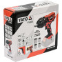 Гайковерт ударний акумуляторний YATO 1/2" 300 Нм Li-Ion 18 В + 4 головки (без акумулятора) YT-82805