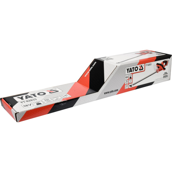 Кусторез аккумуляторный LI-ION 18В  56см YATO без аккумулятора YT-82833