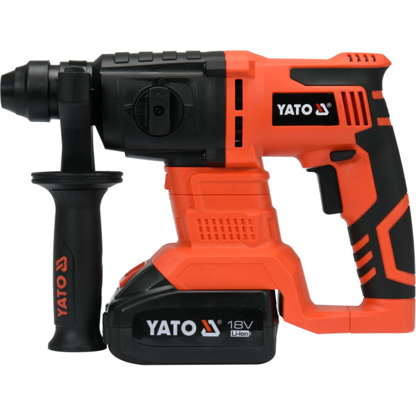 Перфоратор акумуляторний SDS+ YATO Li-Ion 18 В 3 А·год YT-82770