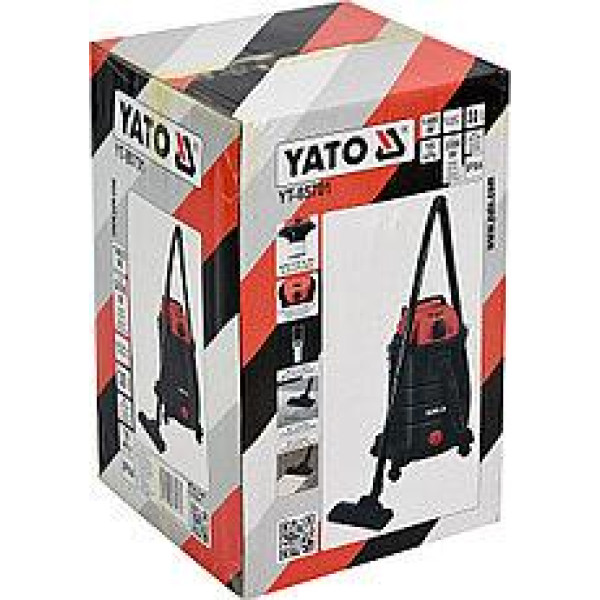 Пилосос промисловий мережевий YATO 1400 Вт 30 л YT-85701