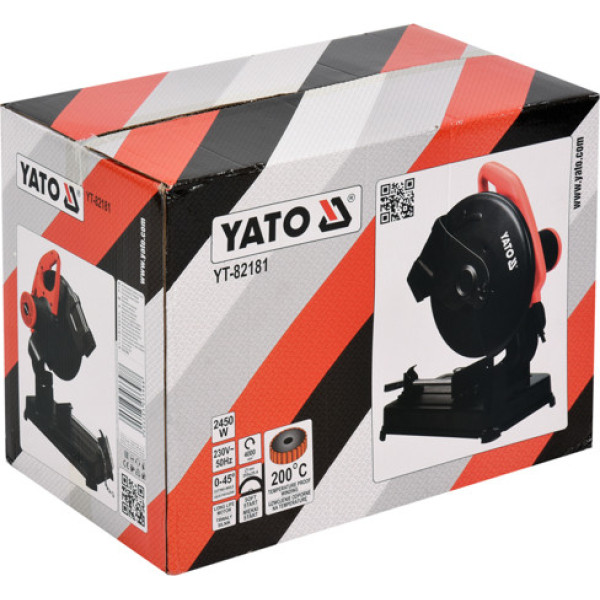 Торцювальна пила для металу YATO 2450 Вт диск 355 мм YT-82181