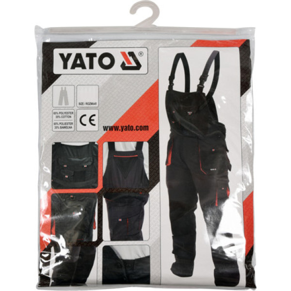 Напівкомбінезон робочий темно-синій YATO розмір S, M, L, XL, XXL, XXXL YT-80152