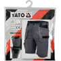 Шорти робочі розмір S, M, L, XL, XXL, XXXL YATO; 100% бавовна YT-80936