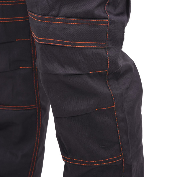 Брюки рабочие размер S, M, L, XL, XXL, XXXL YATO; 65%- полиэстер, 35%- хлопок  YT-80401 YT-80401