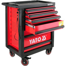Візок інструментальний 958x766x465 мм на колесах YATO, 6 ящиків YT-0902