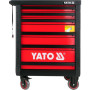 Візок інструментальний 958x766x465 мм на колесах YATO, 6 ящиків YT-0902