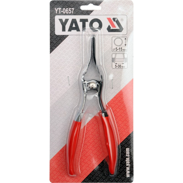 Клещи для шланговых хомутов YATO YT-0657