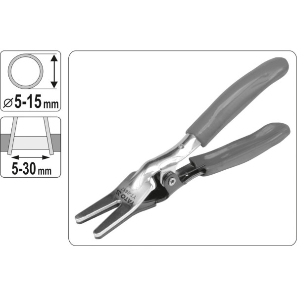 Клещи для шланговых хомутов YATO YT-0657