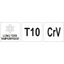 Ключ TORX Г-подібний 2-сторонній Т10 17х86мм YATO YT-05514