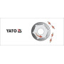 Головка торцевая шестигранная 3/8" 6мм YATO  короткая 28мм YT-3801