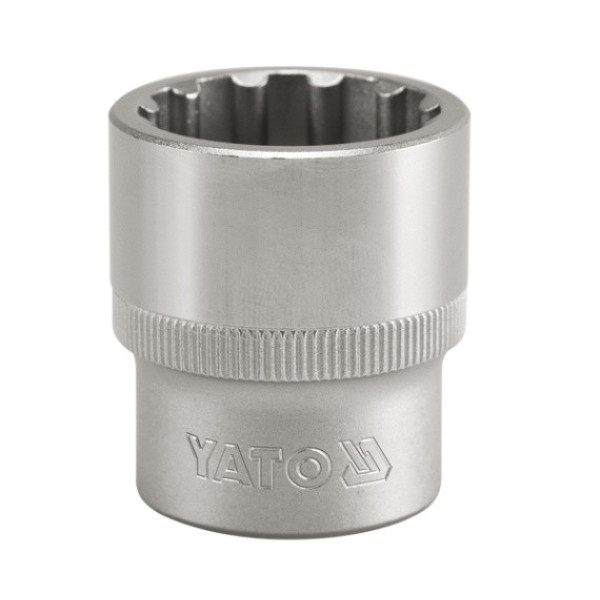 Головка торцевая Spline 1/2" 8 - 32 мм удлиненная YATO в ассортименте YT-1460