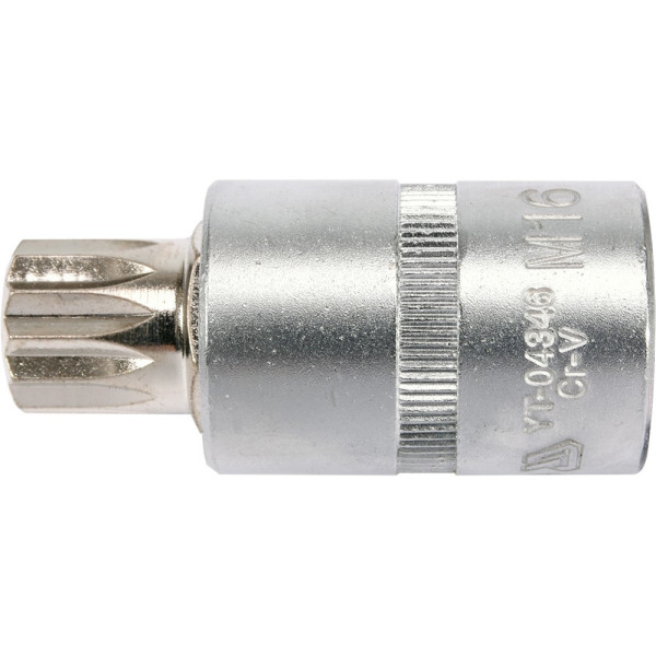 Головка торцевая 55 мм квадрат 1/2" 6 - 16 мм с битой SPLINE YATO YT-04341