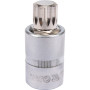 Головка торцевая 55 мм квадрат 1/2" 6 - 16 мм с битой SPLINE YATO YT-04341