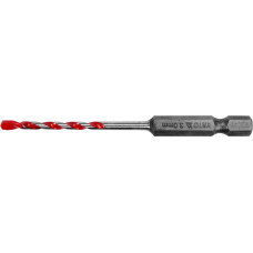 Свердло універсальне YG6X HEX 1/4" YATO 3х85/30 мм YT-44780