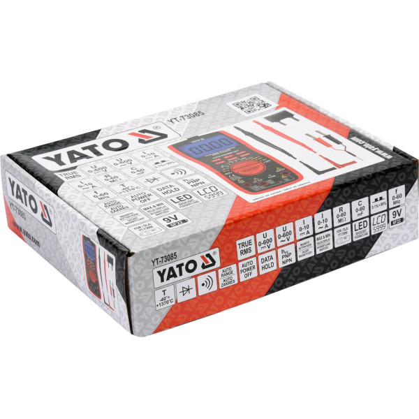 Багатофункціональний цифровий вимірювач YATO YT-73085