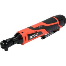 Тріскачка ударна акумуляторна YATO Li-Ion 12 В 2 А·год 3/8" 45 Нм + 4 торцеві головки YT-82902
