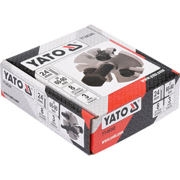 Знімач шківів універсальний 60-90 мм YATO YT-06340