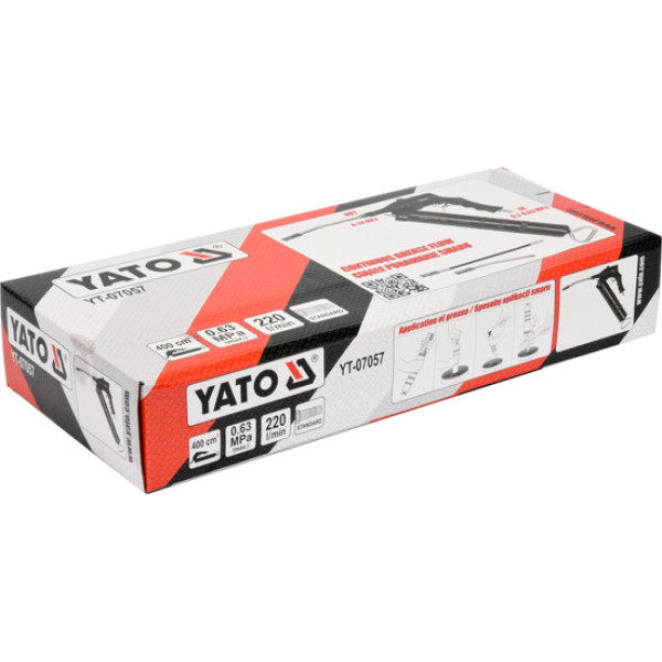 Пневматичний шприц для нагнітання консистентних мастил YATO YT-07057