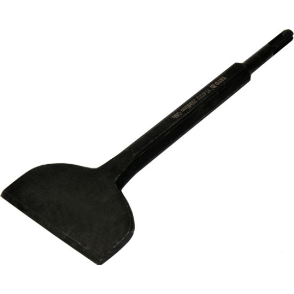 Зубило-лопатка SDS+  по плитке и штукатурке YATO,  80 x 250 мм YT-47212