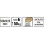 Козлы раскладные для распиловки деревянных колод до 150 кг YATO, 920х1020мм YT-79925