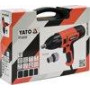 Гайковерт ударний мережевий YATO 450 Вт + 4 головки в кейсі YT-82020