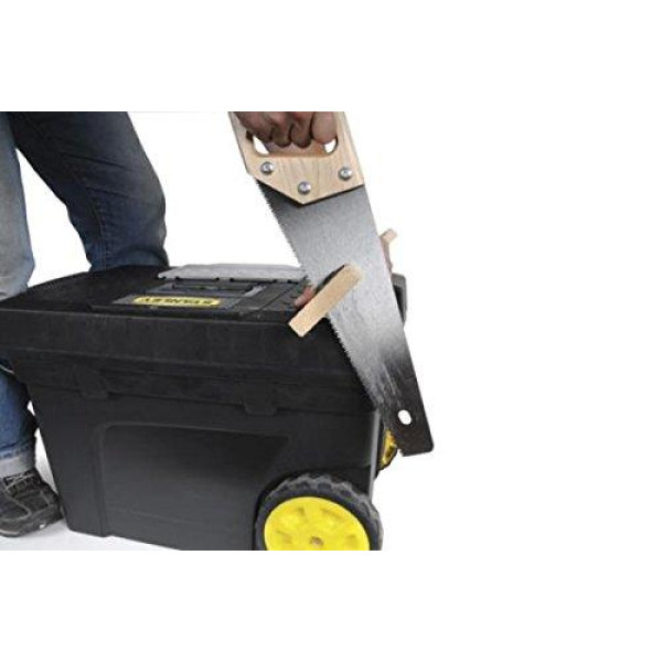 Ящик для інструменту на 2 колесах пластиковий STANLEY "Mobile Contractor Chest" 60х 38х 43 см 1-97-503