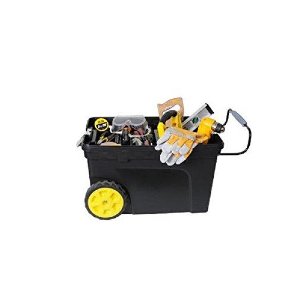 Ящик для інструменту на 2 колесах пластиковий STANLEY "Mobile Contractor Chest" 60х 38х 43 см 1-97-503