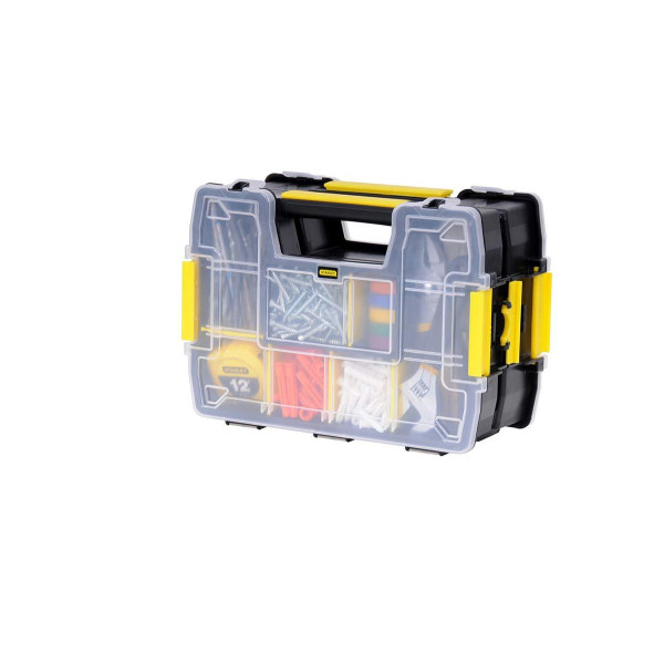 Органайзер пластиковий STANLEY 2 секції 295х 215х 65 мм STST1-71197