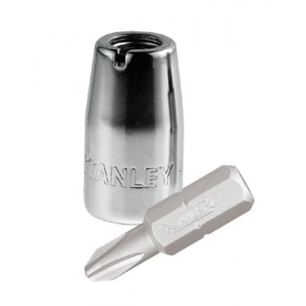 Адаптор-перехідник квадрат-шестигранник 1/4"F Stanley 1-86-124