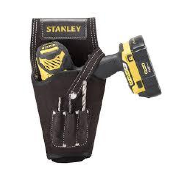 Кобура поясна шкіряна STANLEY для шурупокрута та дриля STST1-80118