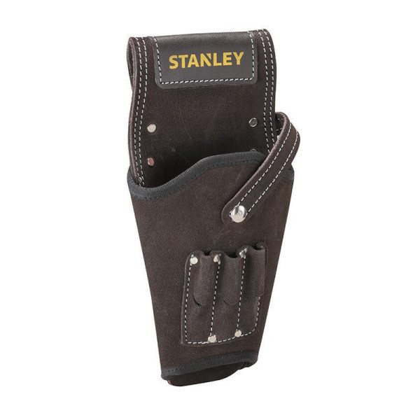 Кобура поясна шкіряна STANLEY для шурупокрута та дриля STST1-80118