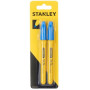Маркери STANLEY "Fine Tip" сині 2 шт. STHT81390-0    
