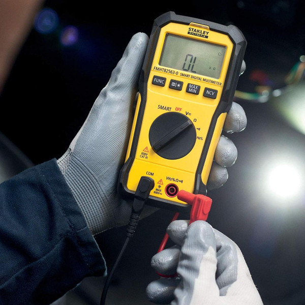 Мультиметр цифровий із подвійним дисплеєм STANLEY "FATMAX" FMHT82563-0