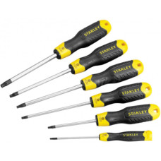 Набір викруток TORX Т10-Т40 STANLEY "CushionGrip" 6 передм. STHT2-65156