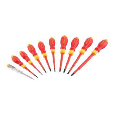Набор диэлектрических отверток STANLEY  SL PH PZ и тестер, 10 шт STHT60032-0