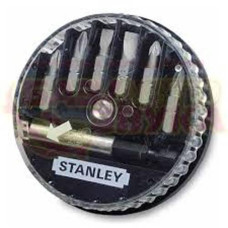 Набор отверточных насадок 1/4" SL PZ  STANLEY, 7 шт 1-68-738