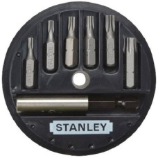 Набір викруткових вставок 1/4" TORX STANLEY з магнітним тримачем, 7 шт. 1-68-739