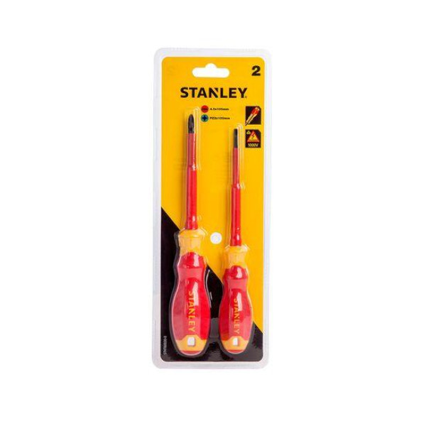 Набір викруток діелектричних PZ2 SL4 STANLEY, 2 шт. STHT60030-0