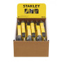 Ніж STANLEY "Comfort" з висувним сегментним лезом 18 мм із 2 запасними лезами STHT10266-0